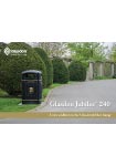 Glasdon Jubilee™ 240 Wheelie Bin Housing