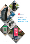 Products for Fast Food Restaurants