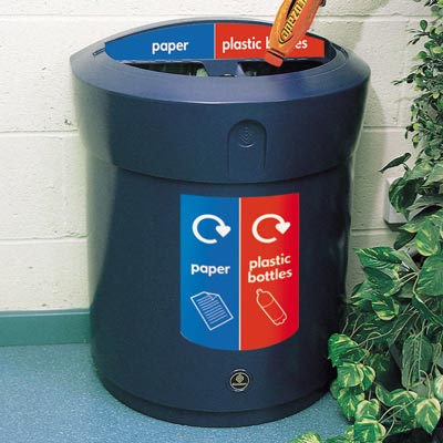 Duo Recycling Stations