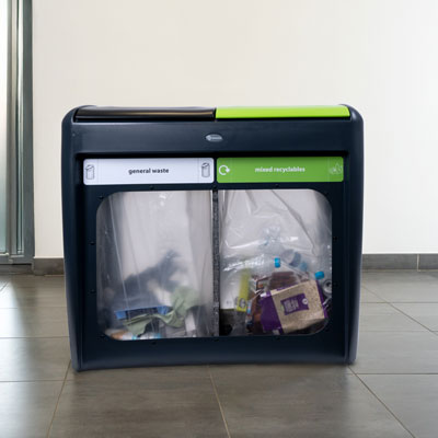 Transparent Security Bins