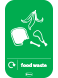 Front - Food Waste - Green
