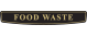 Lid - Food Waste - Black & Gold
