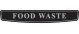 Lid - Food Waste - Black & Silver