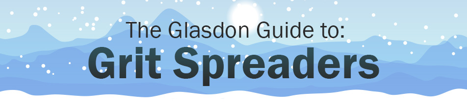Glasdon guide to grit spreaders banner