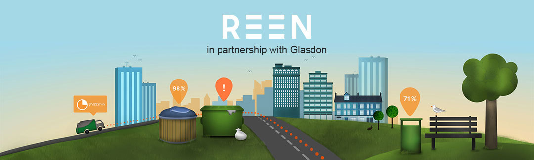 Banner showing REEN logo