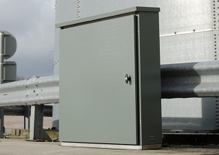 Citadel™ Steel Electrical Cabinet IP56 Rated outdoors for equipment storage