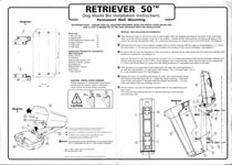 Retriever 50 Permanent Wall Fixing Instructions
