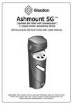 Ashmount SG Installation Instructions And User Manual