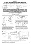 Eclipse Canopy Installation Instructions