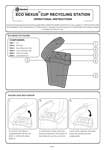 Eco Nexus Cup Recycling Station Operational Instructions