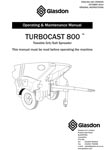 Turbocast 800 Instruction Manual