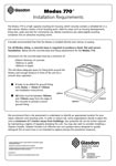 Modus 770 Installation Instruction Leaflet