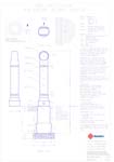 Mini Ensign Bollard - Durapol Model - Socketed (PDF)