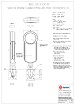 Socketed Rebound Signmaster Bollard - Spare Top/Concrete-in Ground Anchor (PDF)