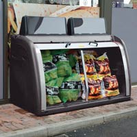 Orion™ Storage Unit sited outside a convenience store