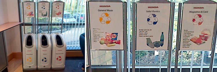 Putting Recycling into Practice at Honda