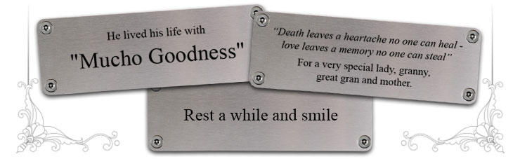 What To Write On A Memorial Plaque