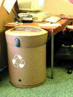Envoy litter bin in an office