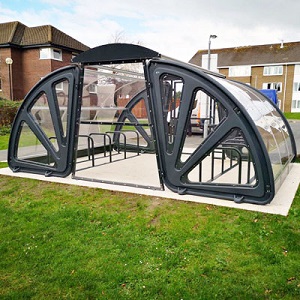 Aero cycle shelter