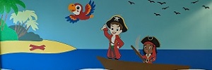 Blackpool Victoria’s Arrrtistic Mural