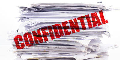 Disposal of confidential information