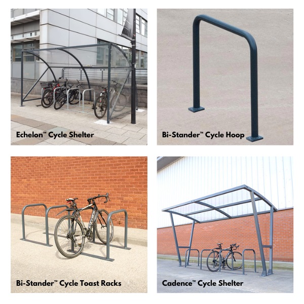 Bike and Cycle Storage Solutions for Commuters by Glasdon
