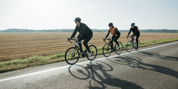 Cyclists on Road