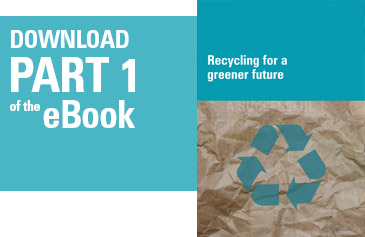 front cover of part one of the Glasdon eBook - A Guide to Creating a Successful Recycling Programme