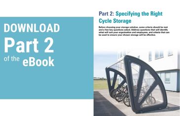 Download part two of the Glasdon eBook - A Guide to Choosing Cycle Shelters and Bike Storage