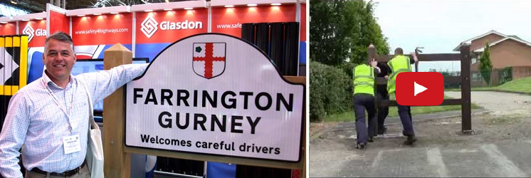 Glasdon Gateway with Farrington Gurney personalisation