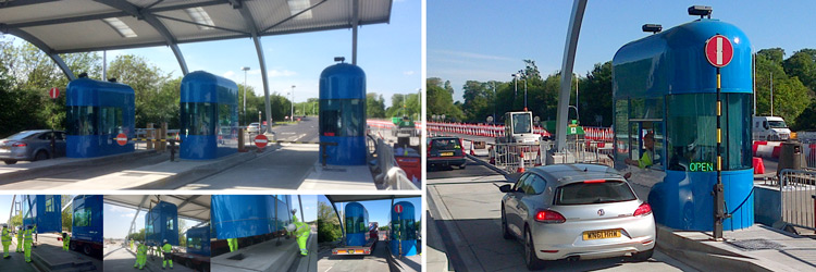 Toll Booths for the Humber Bridge