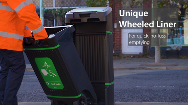 glasdon jubilee city on a street