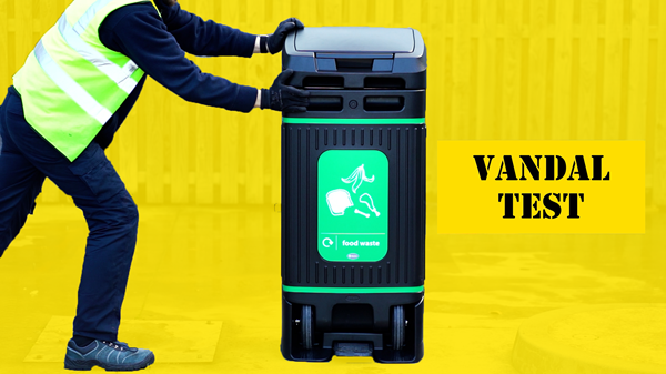 glasdon jubilee city vandal testing video