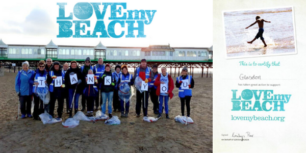  Glasdon LOVEmyBEACH Cleans 