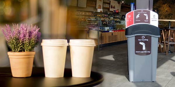 Glasdon Coffee Cup Recycling Solutions
