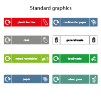 Nexus Stack Waste Graphic options