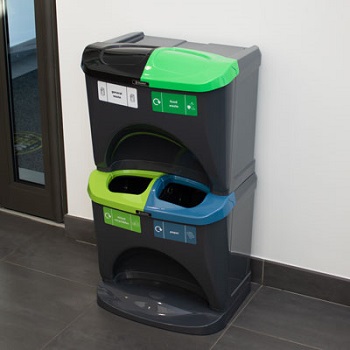 Nexus® Stack Duo Recycling Bin