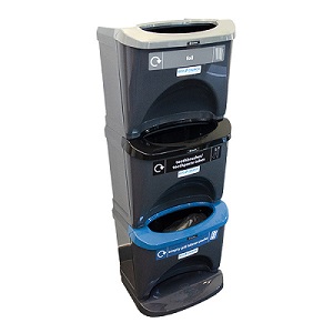 Nexus® Stack Recycling Bins with personalisation