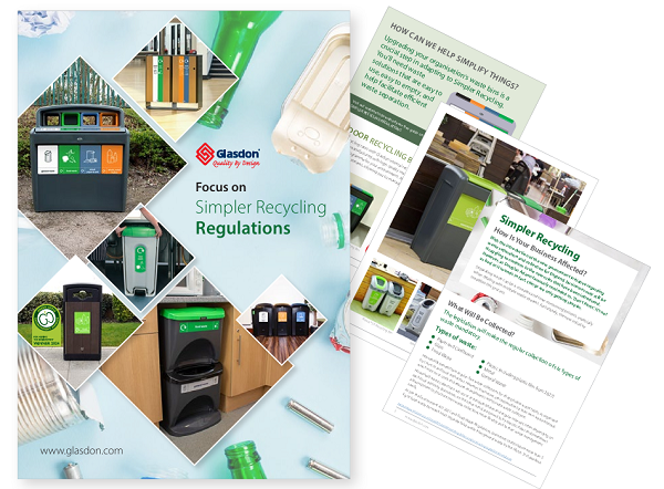 simpler recycling booklets