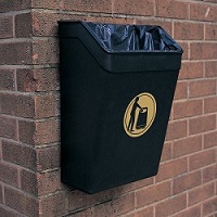Image of Trimline 25 wall mounted litter bin