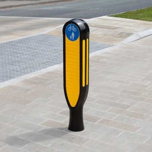 cyclemaster bollard on street