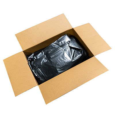 What is this? Box of 200 Black Sacks - <smallest>Sack D - 090/6754</smallest>