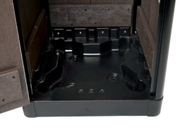 What is this? Origin™ 110 Litter Bin - Plinth Liner Guides