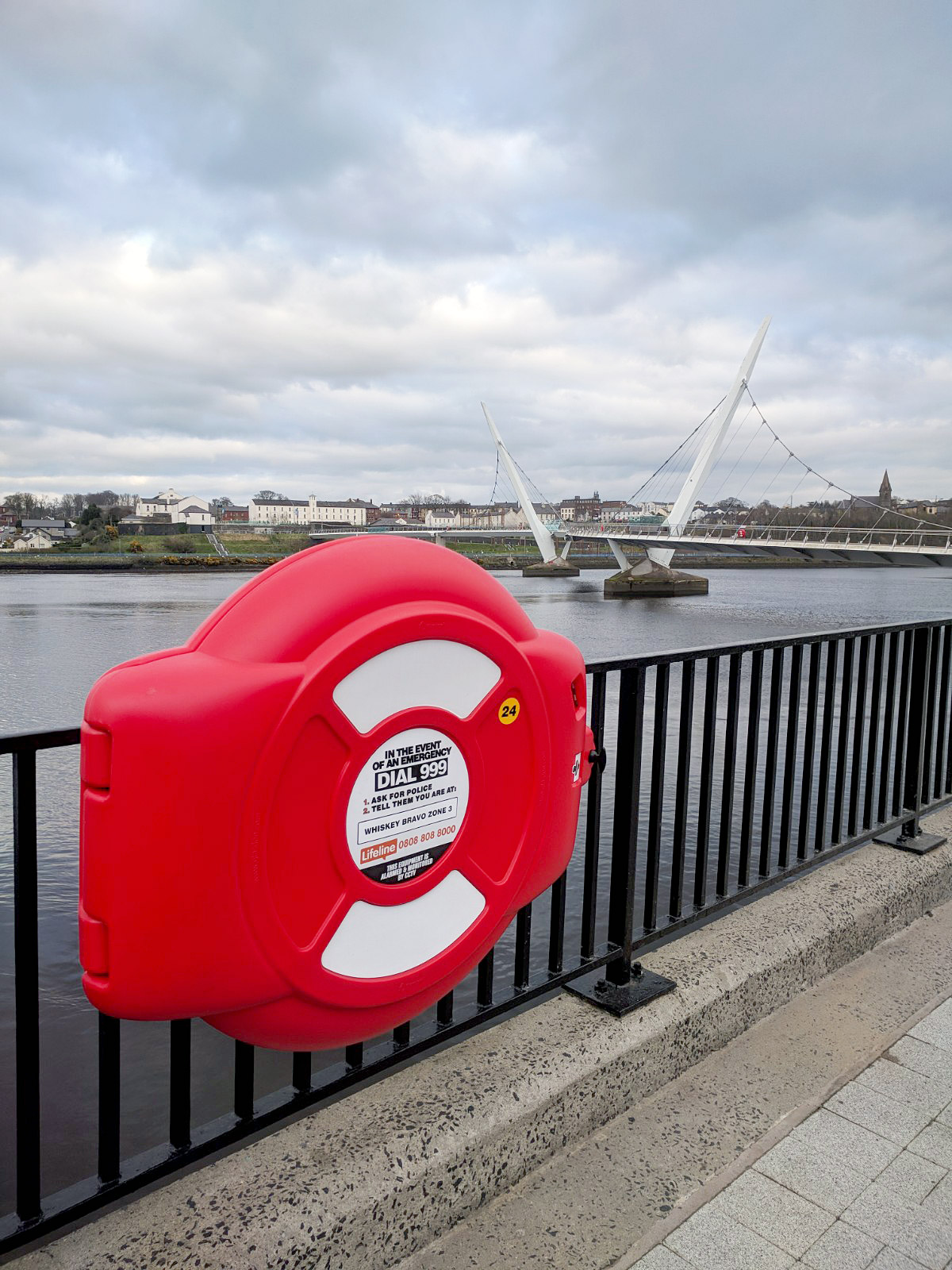 Guardian™ Lifebuoy Housing with personalisation