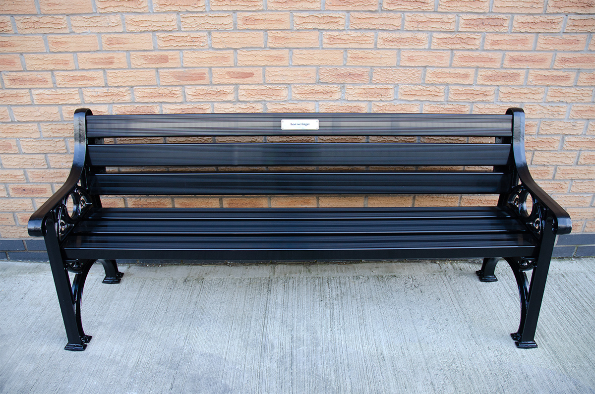 Lowther™ Seat with personalised memorial plaque
