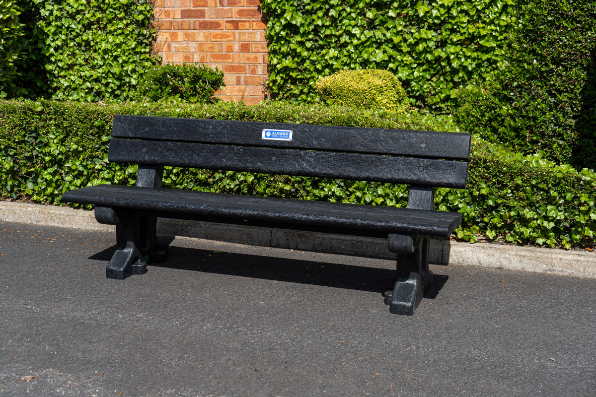 Phoenix® Recycled Material Seat with personalised graphic plaque