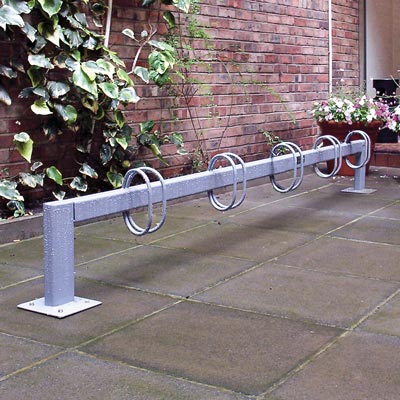 Bi-Stander™ Ground-Fixed Single-Sided Cycle Stand