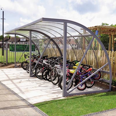 cheap cycle shelters