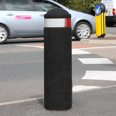 Buffer™ Bollard Made from 100% Recycled Rubber