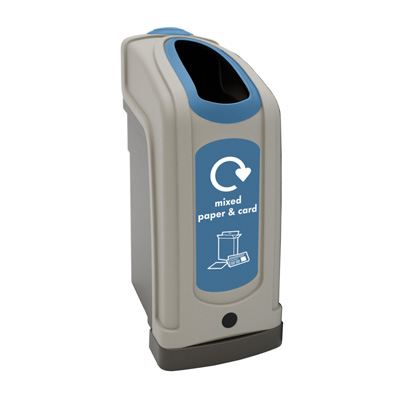 Nexus® 50 Mixed Paper and Card Recycling Bin with Express Shipping [EP044/0012]